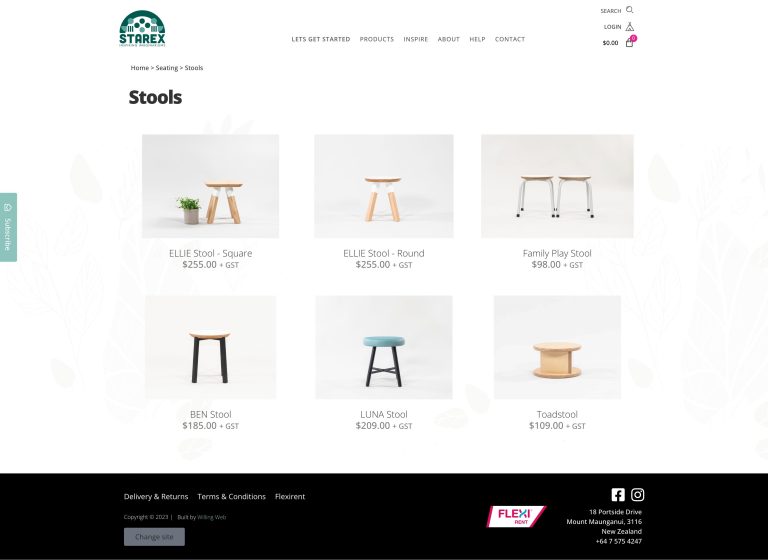 Willing Web - Stools – Starex