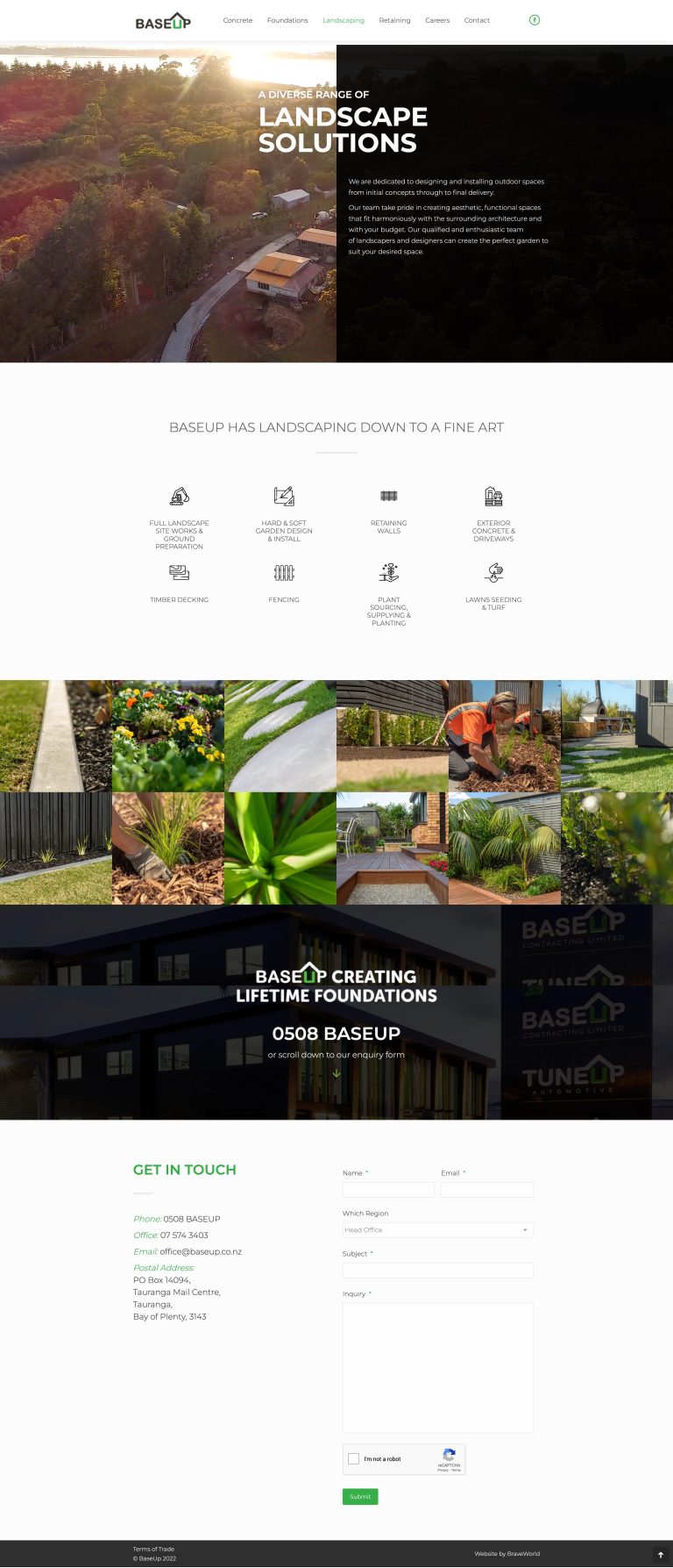 Willing Web - Landscaping – BaseUp